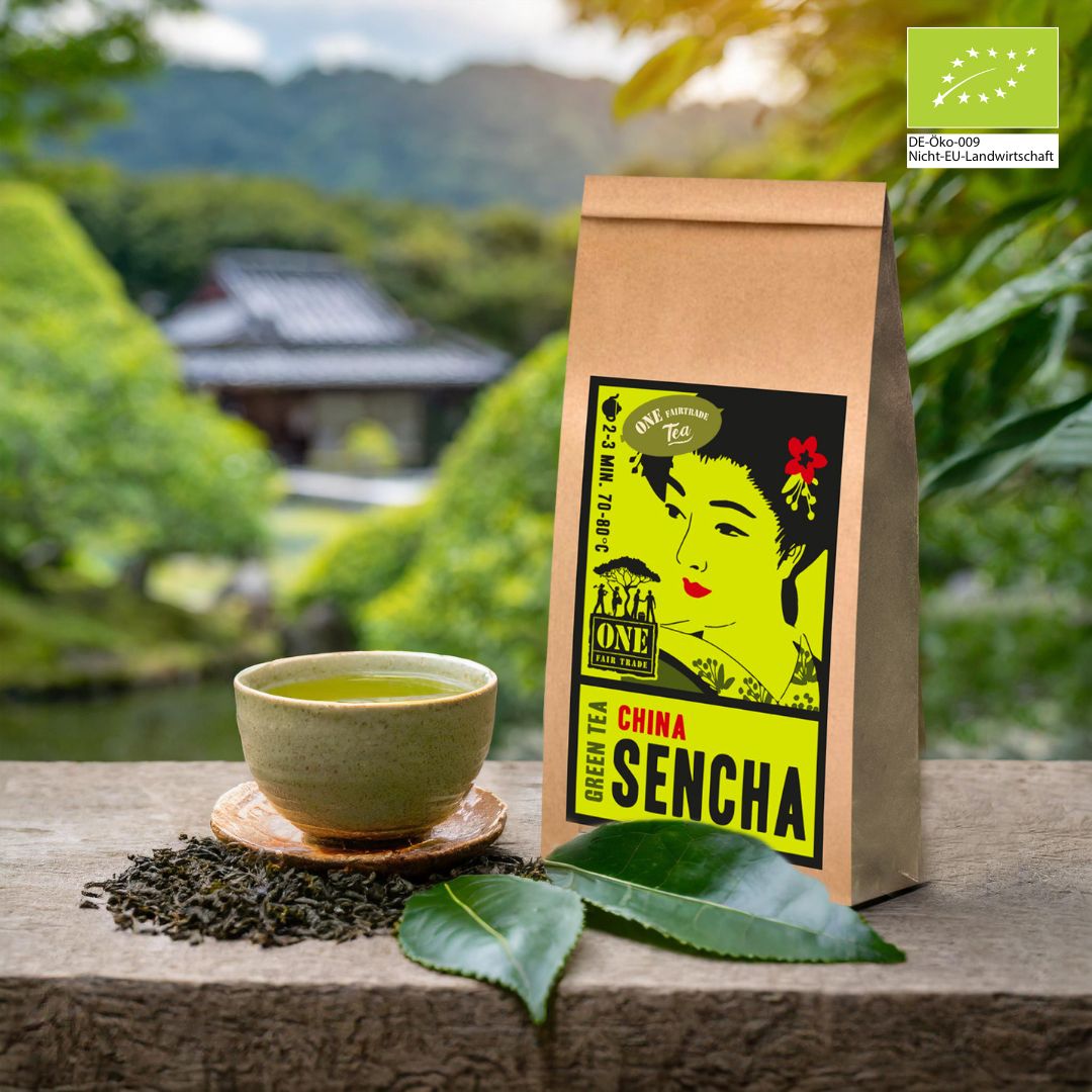 Sencha Bio-Fairtrade Grüntee – klassischer japanischer Grüntee
