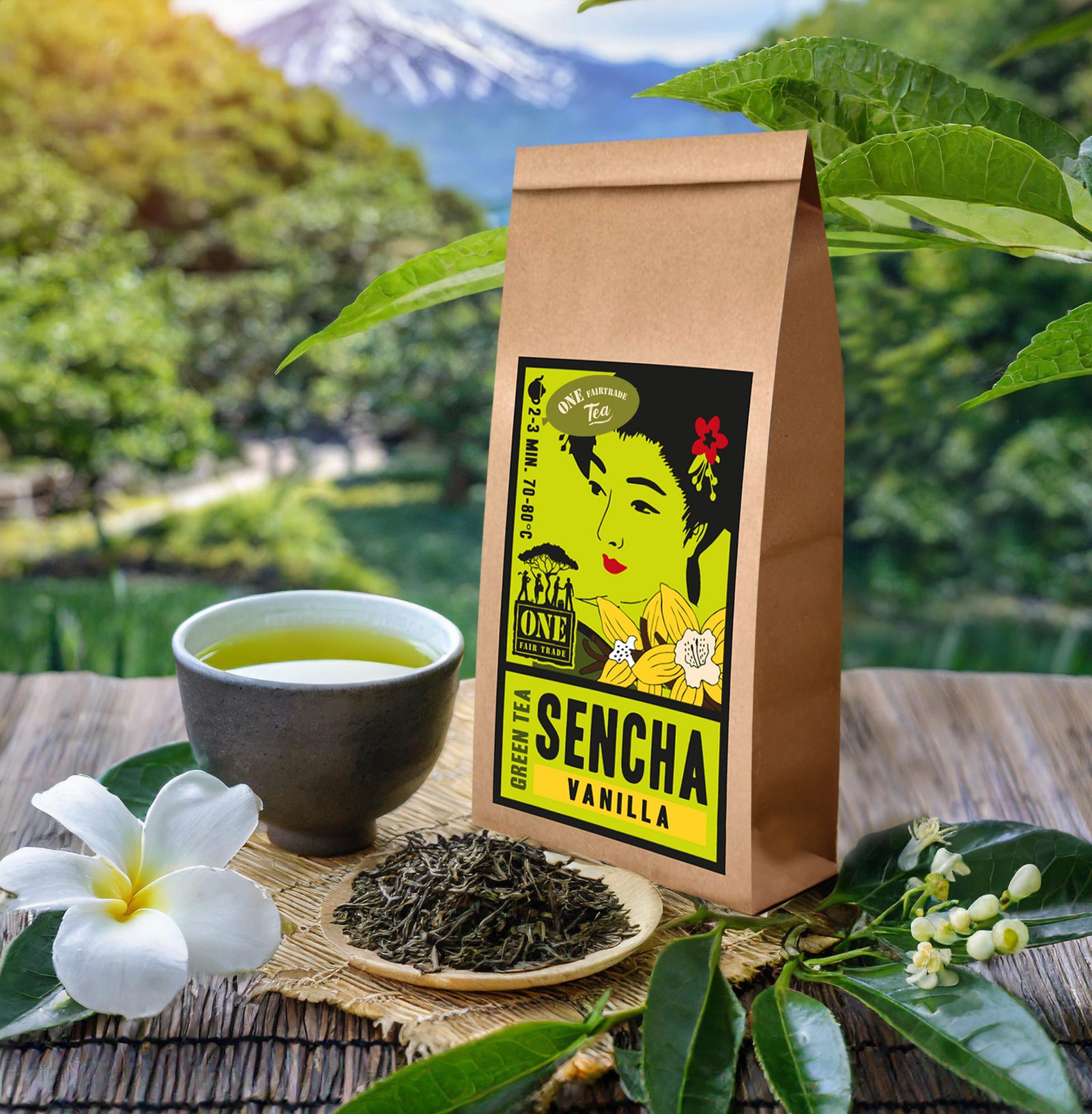 Bio Grüntee | SENCHA Vanilla 100g