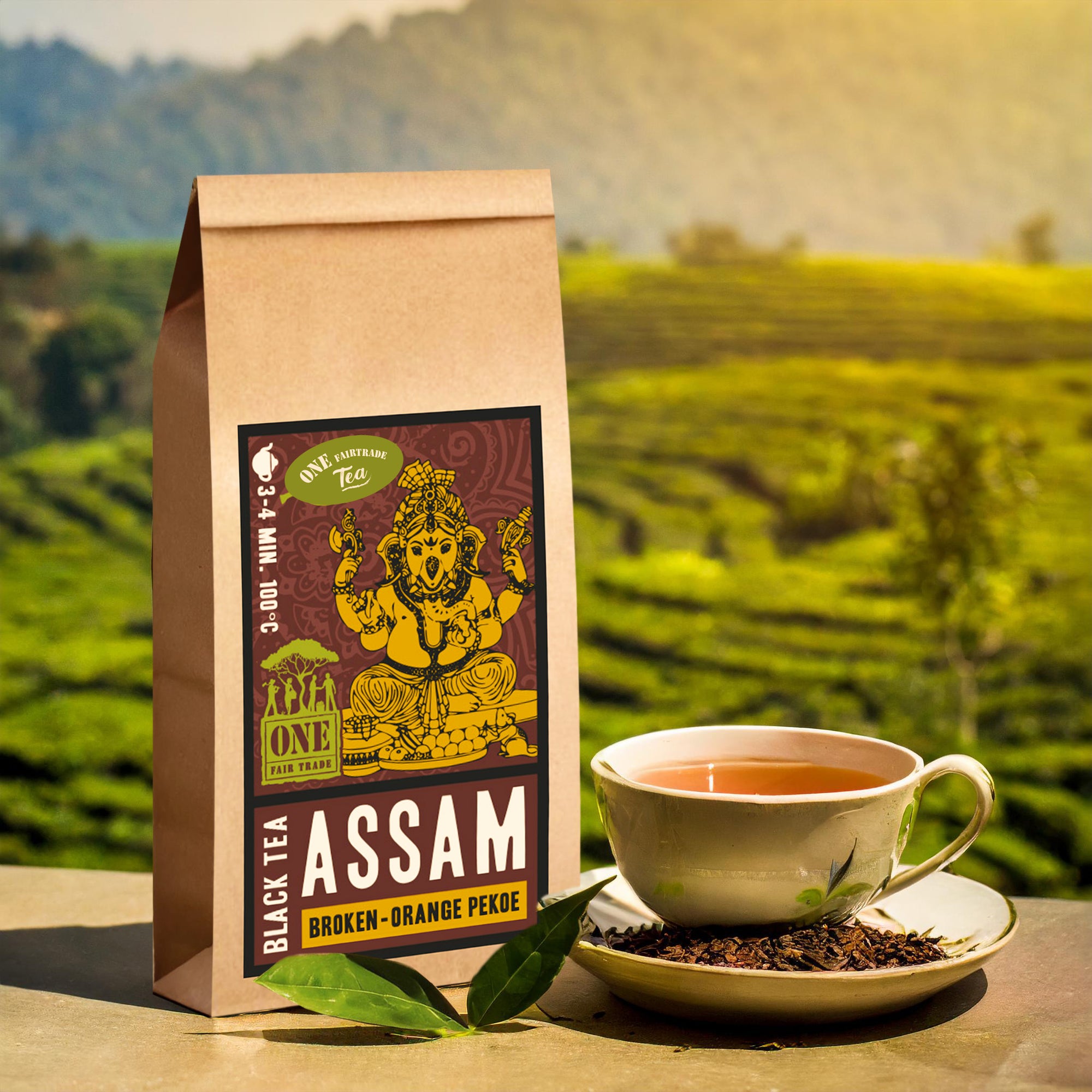 ONE Fairtrade Schwarztee | ASSAM BROKEN 100g