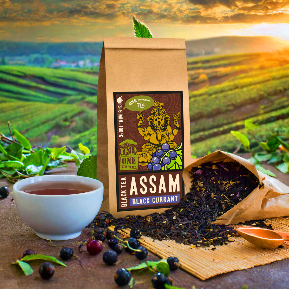 Schwarztee | Assam Black Currant 100g