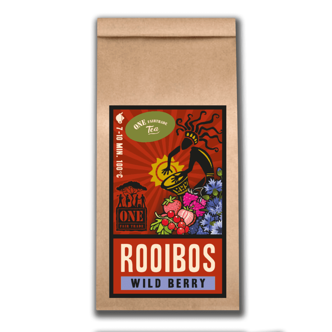 Bio Rotbusch-Tee | WILD BERRY 100g