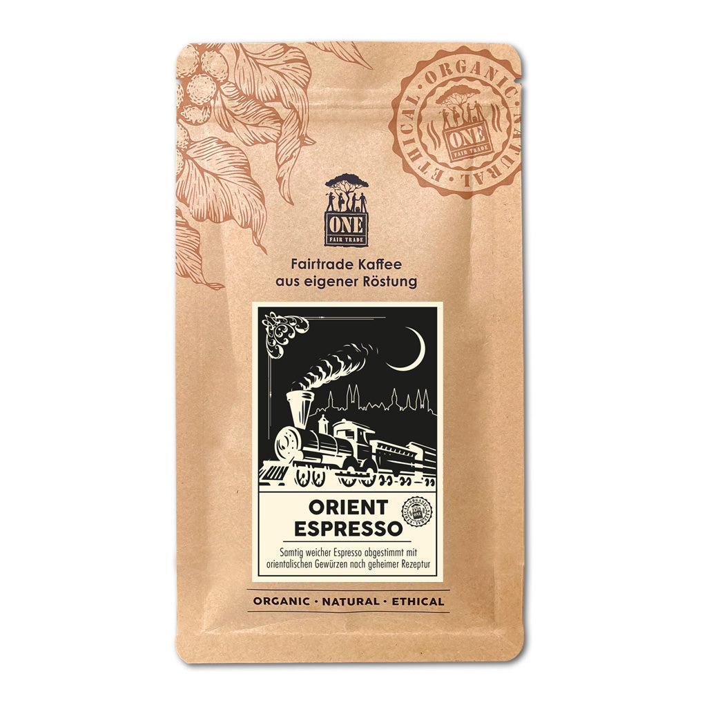 Fairtrade Orient Espresso | aromatisierte Espressobohnen