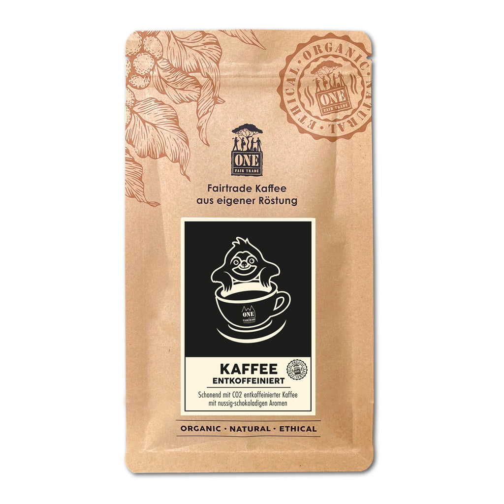 Fairtrade Kaffee entkoffeiniert | Kaffeebohnen
