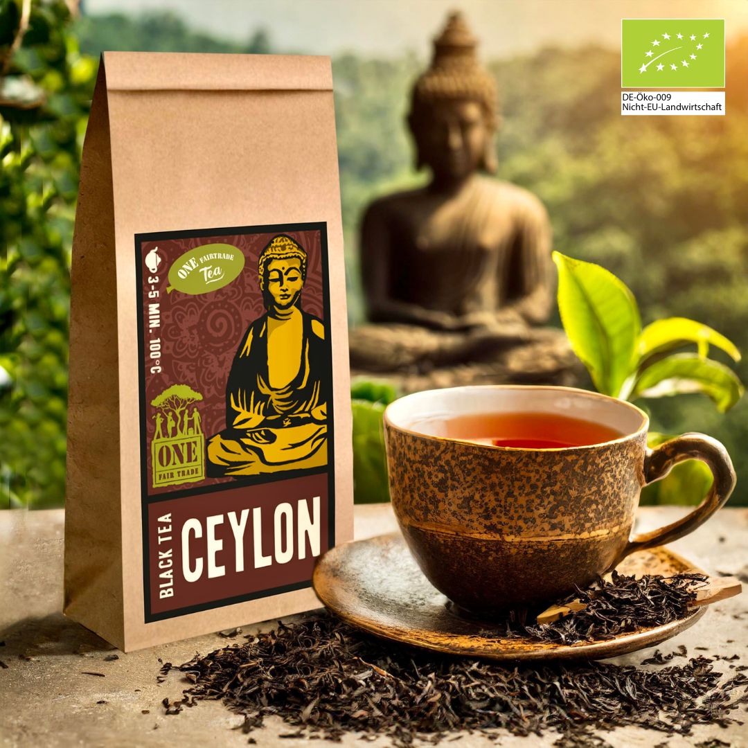 Ceylon Bio-Fairtrade Schwarztee – klassischer Tee aus Sri Lanka