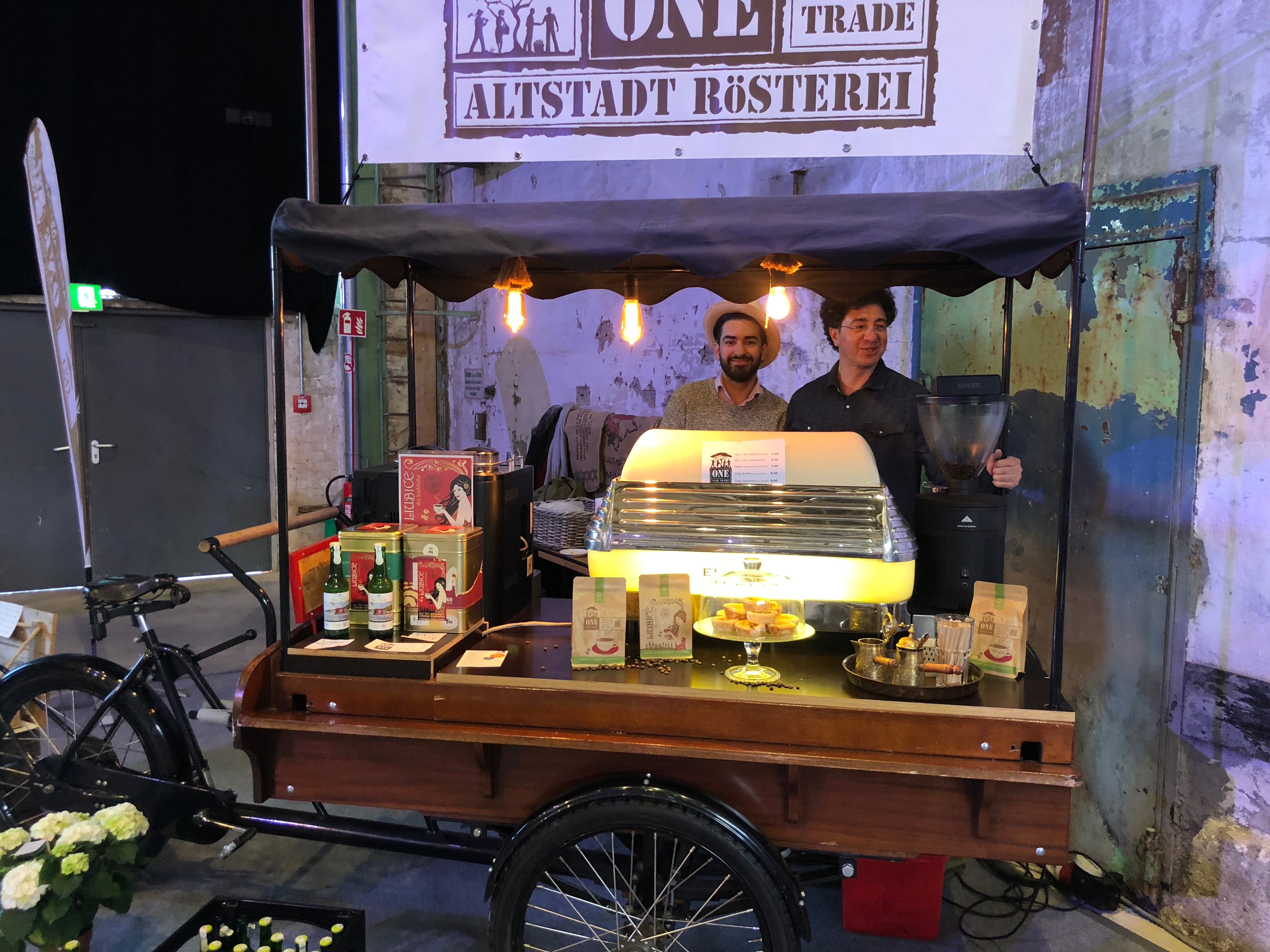 kaffee fahrrad kaufen Kaffee-Catering Lübeck | Coffee-Bike mit Barista | Bio & Fairtrade