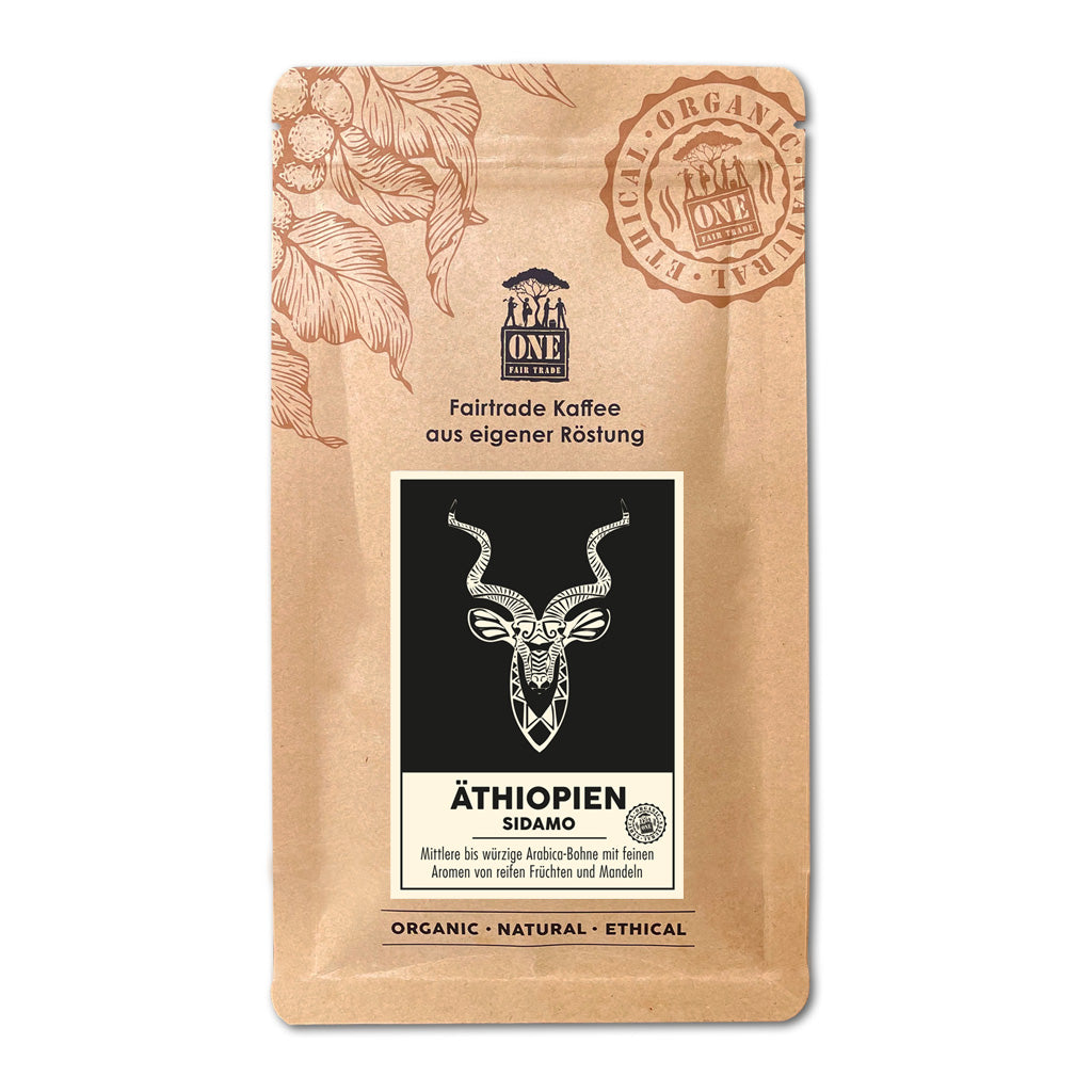 Fair-Trade Kaffee | SIDAMO ÄTHIOPIEN | Arabica Kaffeebohnen