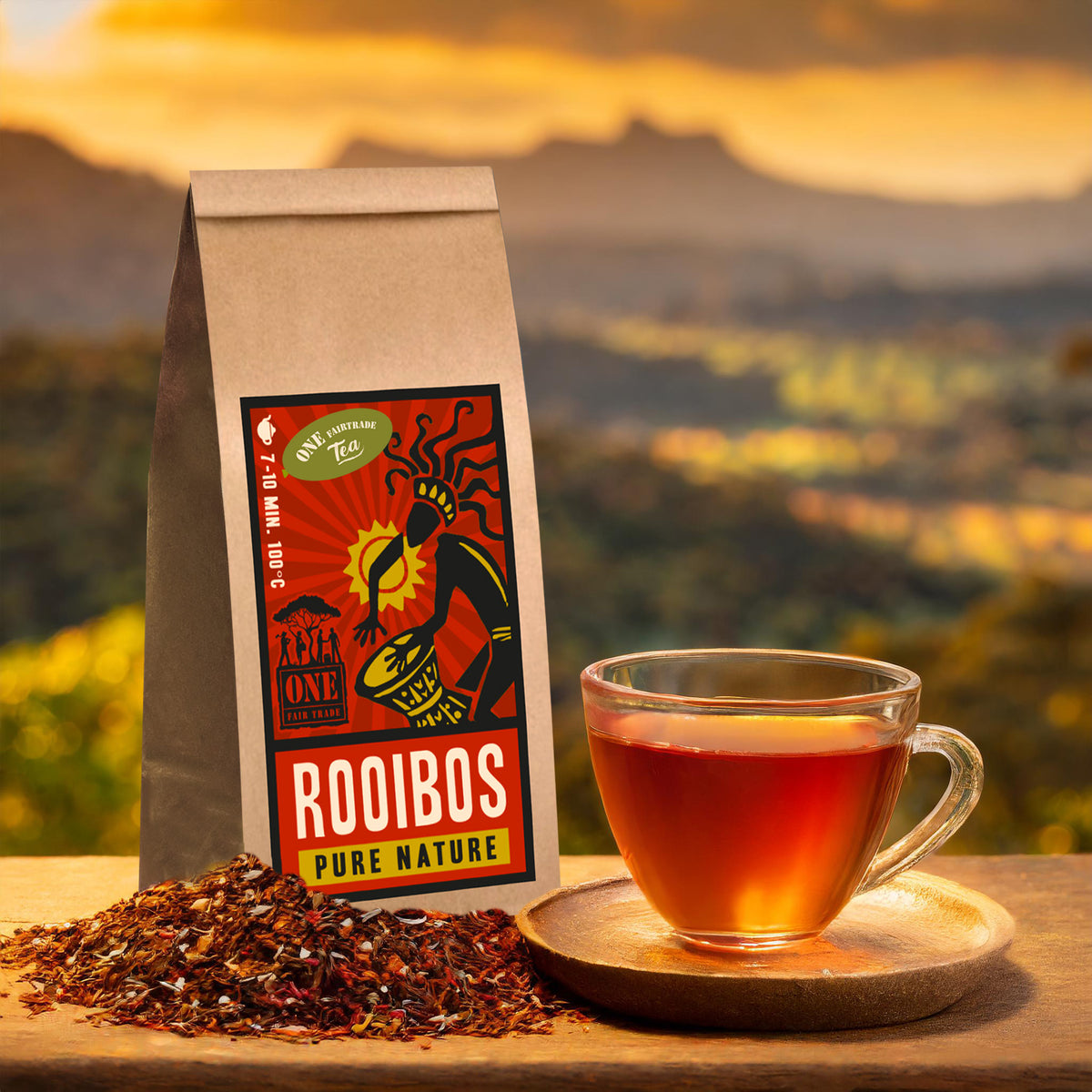 Bio Rotbusch-Tee | PURE NATURE 100g