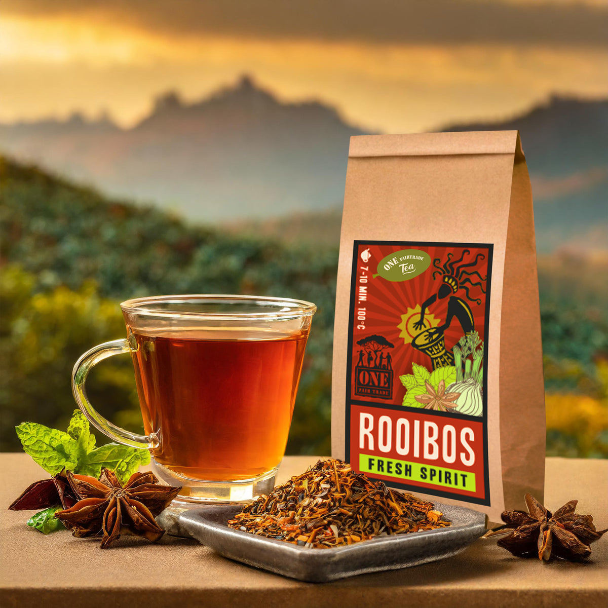 Bio Rotbusch-Tee | FRESH SPIRIT 100g