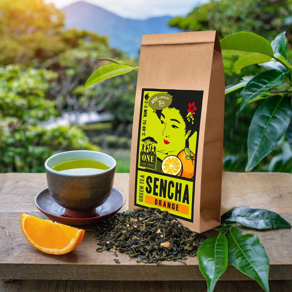 Bio Grüntee | SENCHA Orange 100g