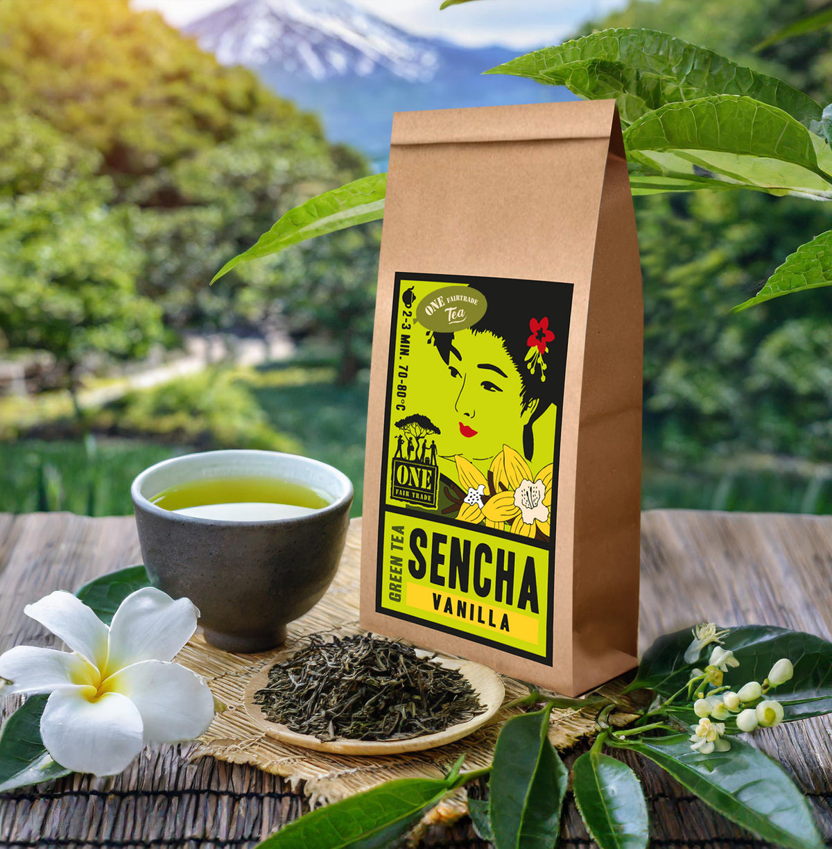 Bio Grüntee | SENCHA Vanilla 100g