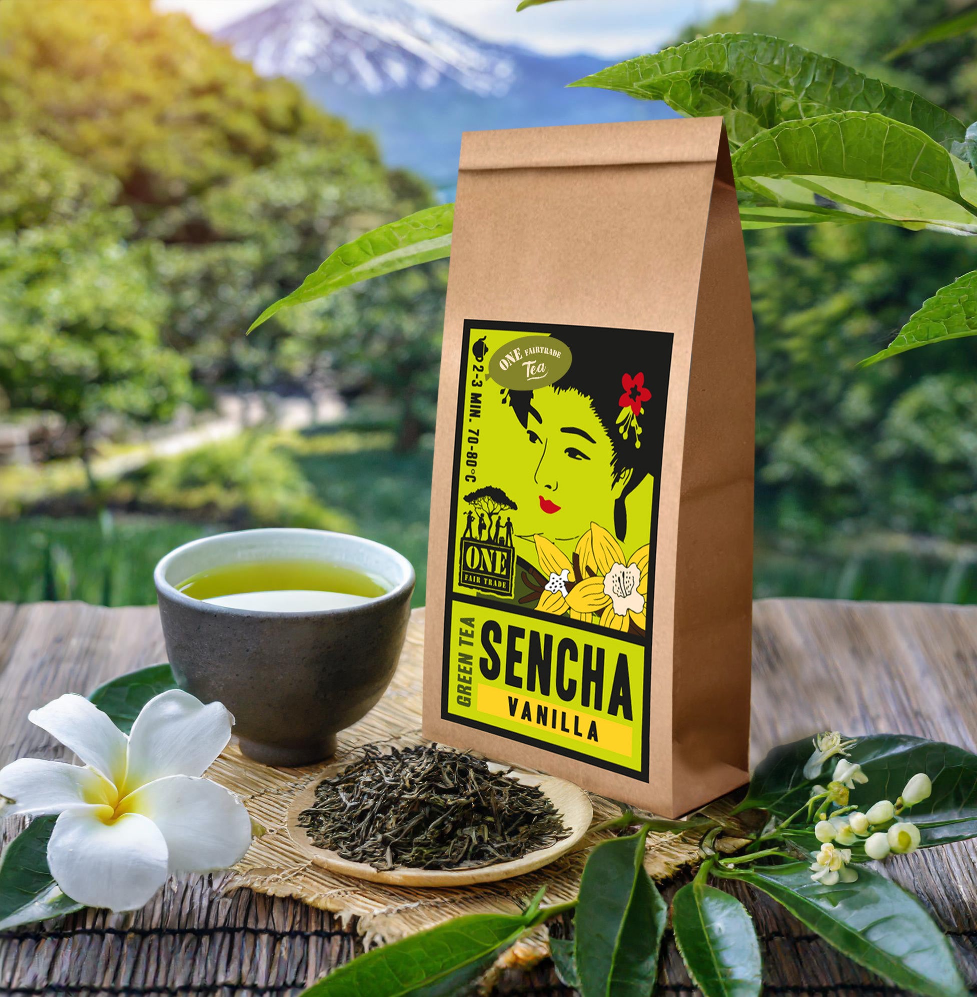 Fair-Trade Grüntee | SENCHA Vanilla 100g