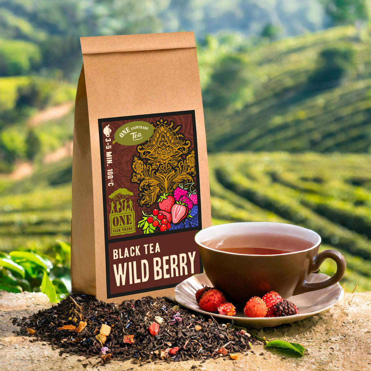 Bio Schwarztee | WILD BERRY 100g