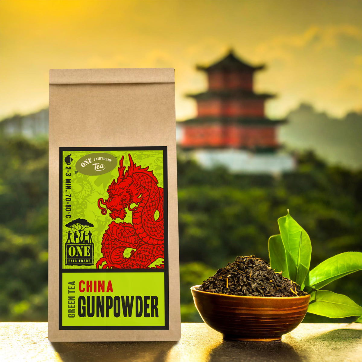 Bio Gunpowder – Grüner Tee | 100g